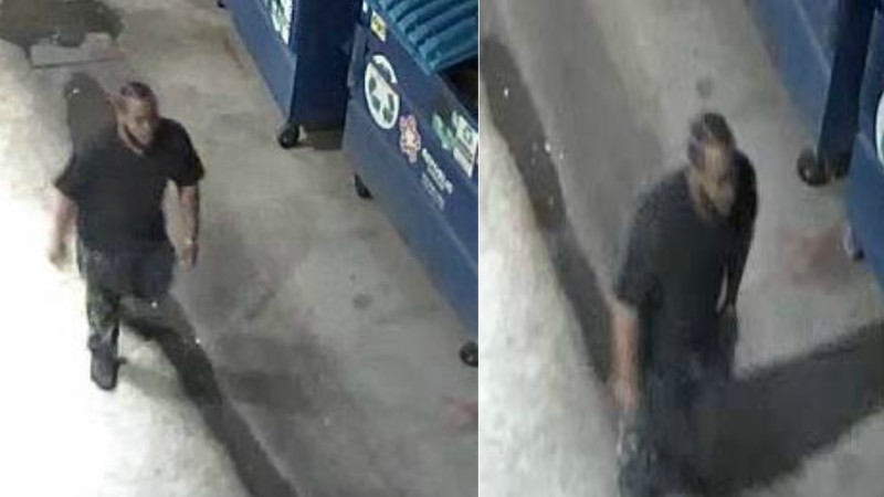 The man suspected of killing security guard Lucardio Kroener, as seen in images distributed by the Denver Police Department.