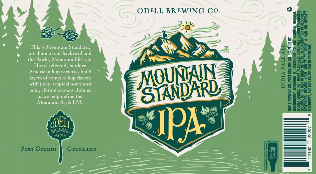 The new Mountain Standard IPA label.
