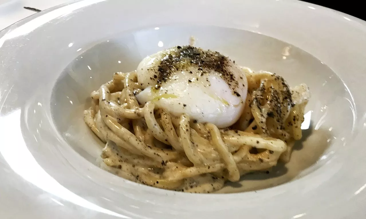 Denver Brunch of the Week Breakfast Pizza and Pasta at Bar Dough