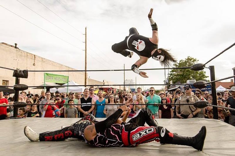 The Denver Taco Festival will offer lucha libre on the side.