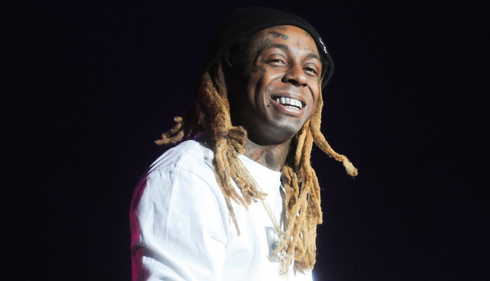 Lil Wayne is at the Pepsi Center on Wednesday.