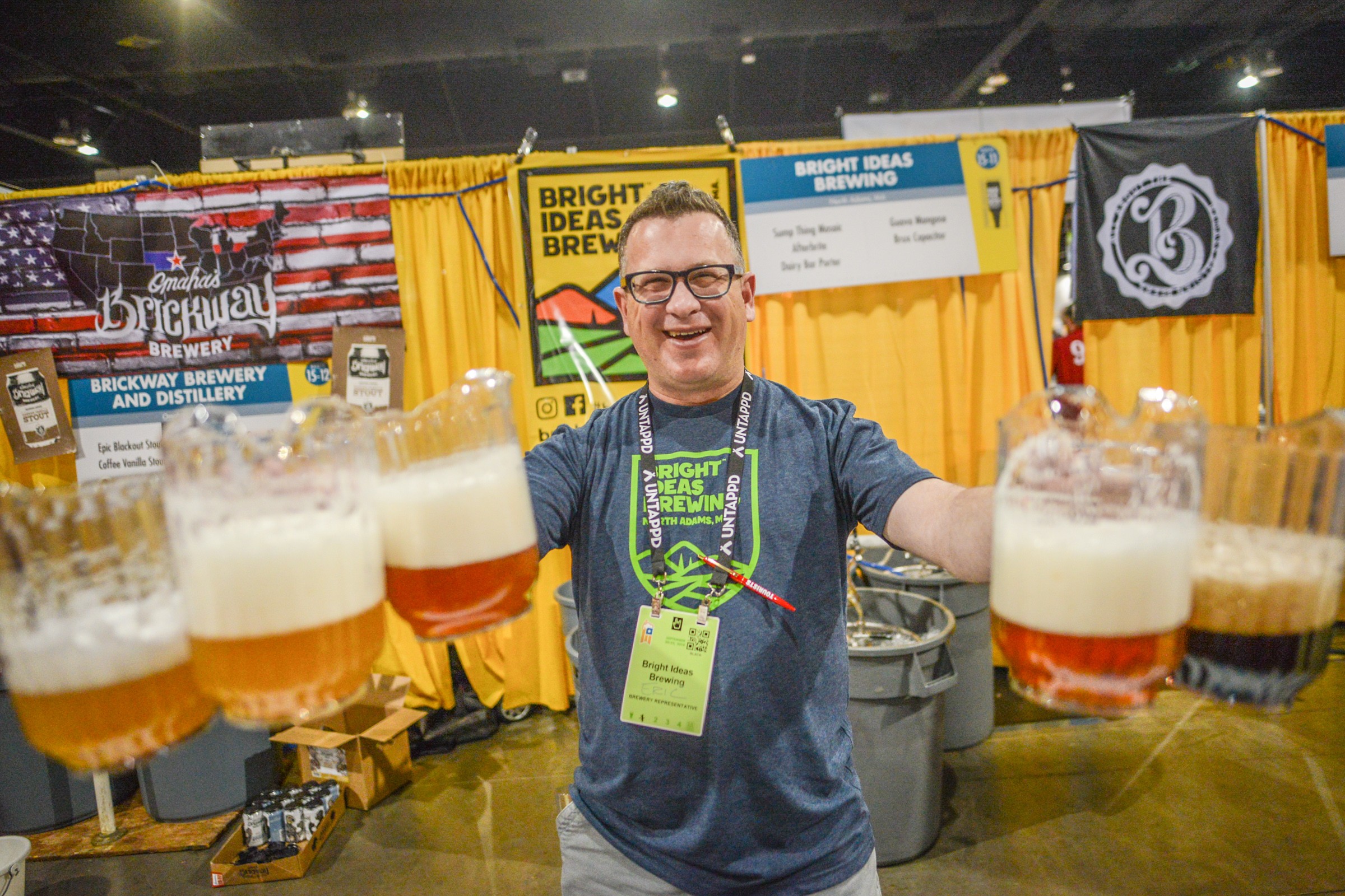 Beer Brewers Coaster ~*~ Visit DENVER BEER FEST 2013 ~*~ Colorado Brewers Guild 