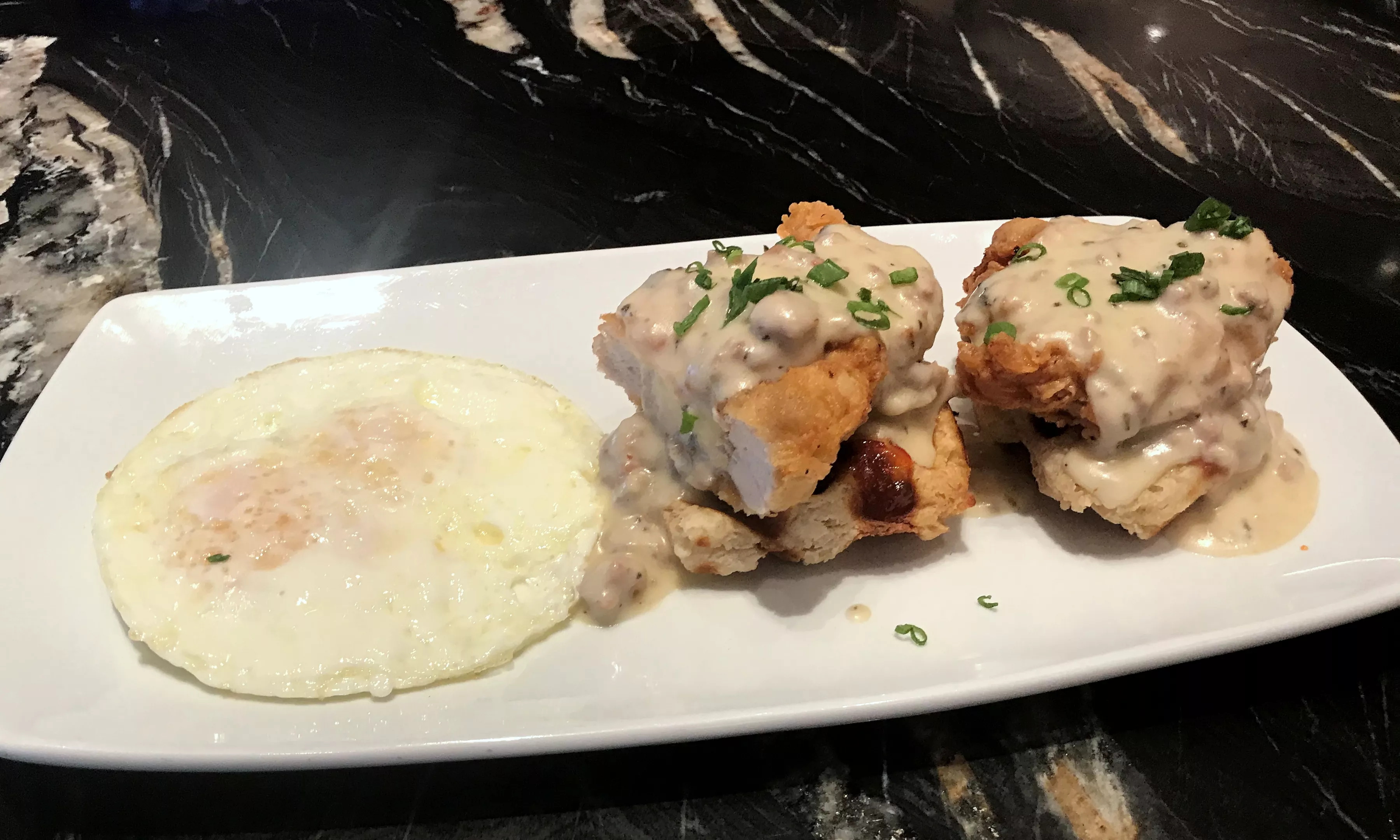 Denver Brunch of the Week Waffle Biscuits and Zucchini Bread French