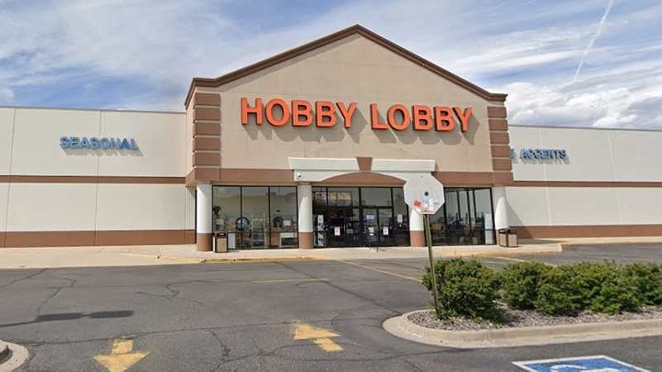 This Hobby Lobby in Littleton is not currently open for business, despite its CEO's wishes.