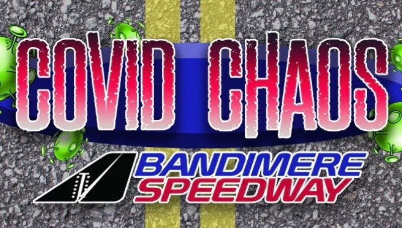 The graphic used to promote the September 1 "Stop the COVID Chaos" rally at Bandimere Speedway.