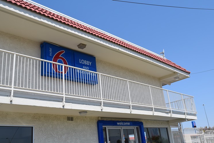 Two Motel 6 locations in Phoenix — including 4130 North Black Canyon Highway, pictured — were the sites of at least twenty ICE arrests between February and August.