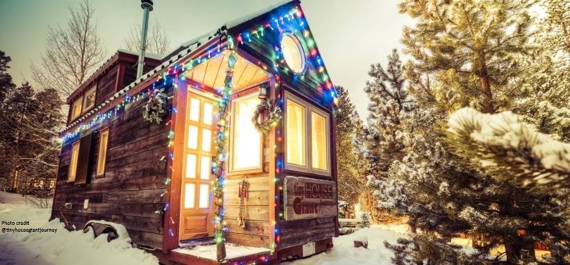 Tiny homes get festive at the Colorado Tiny House Festival.