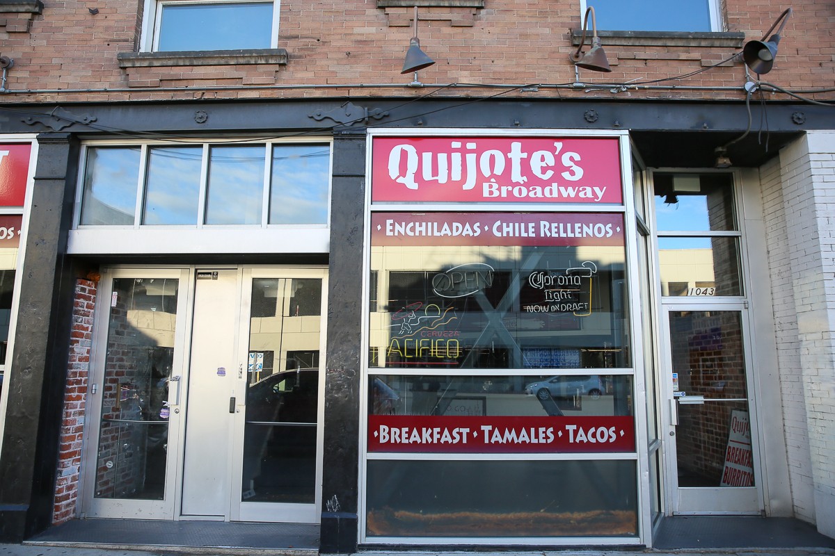 Quijote's is closed.