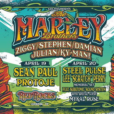 Enter to Win 2 Tickets for April 19th or 20th at Red Rocks to The Marley Brothers!
