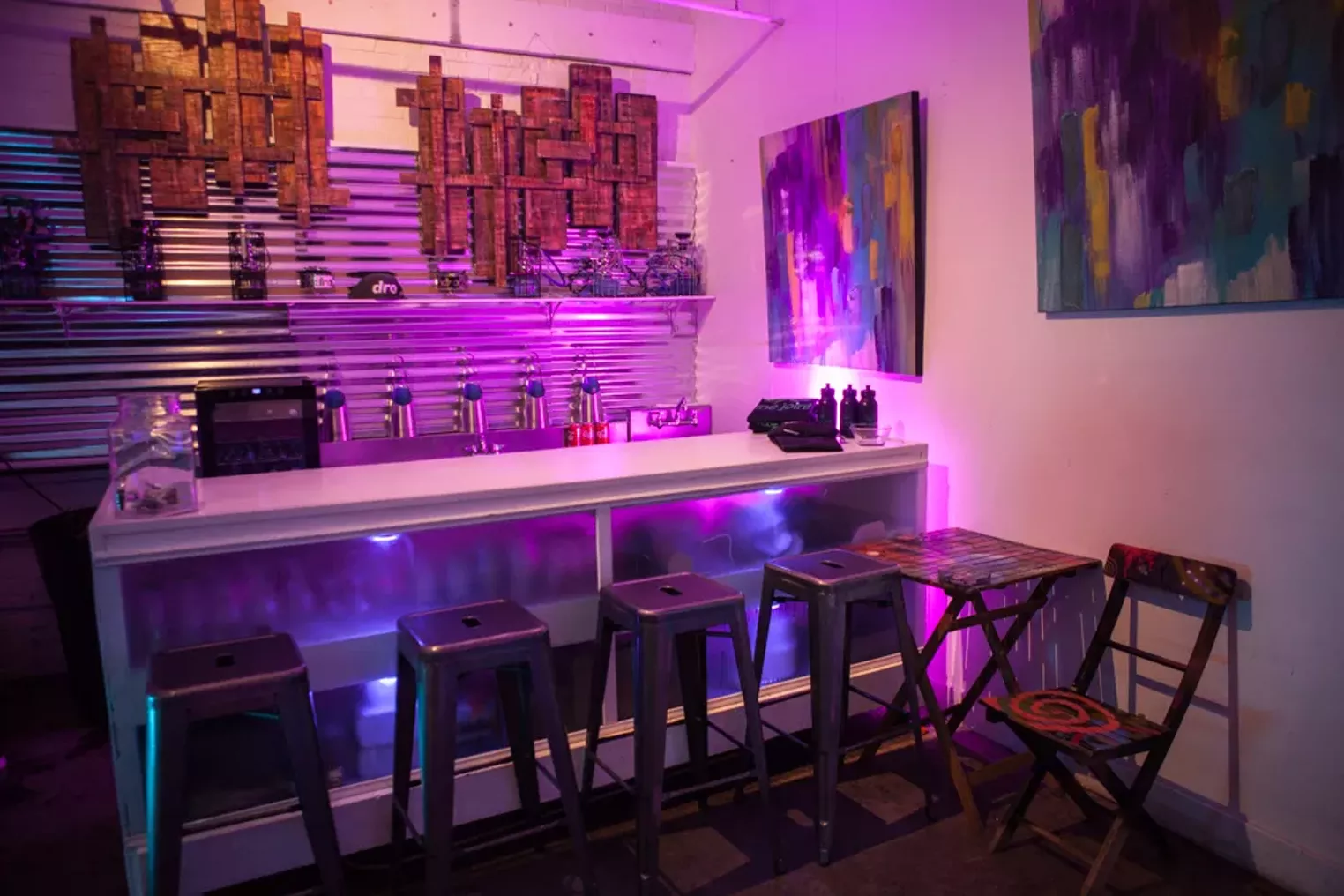 Private Pot Club Tetra 9 Creates a Spark in RiNo Westword