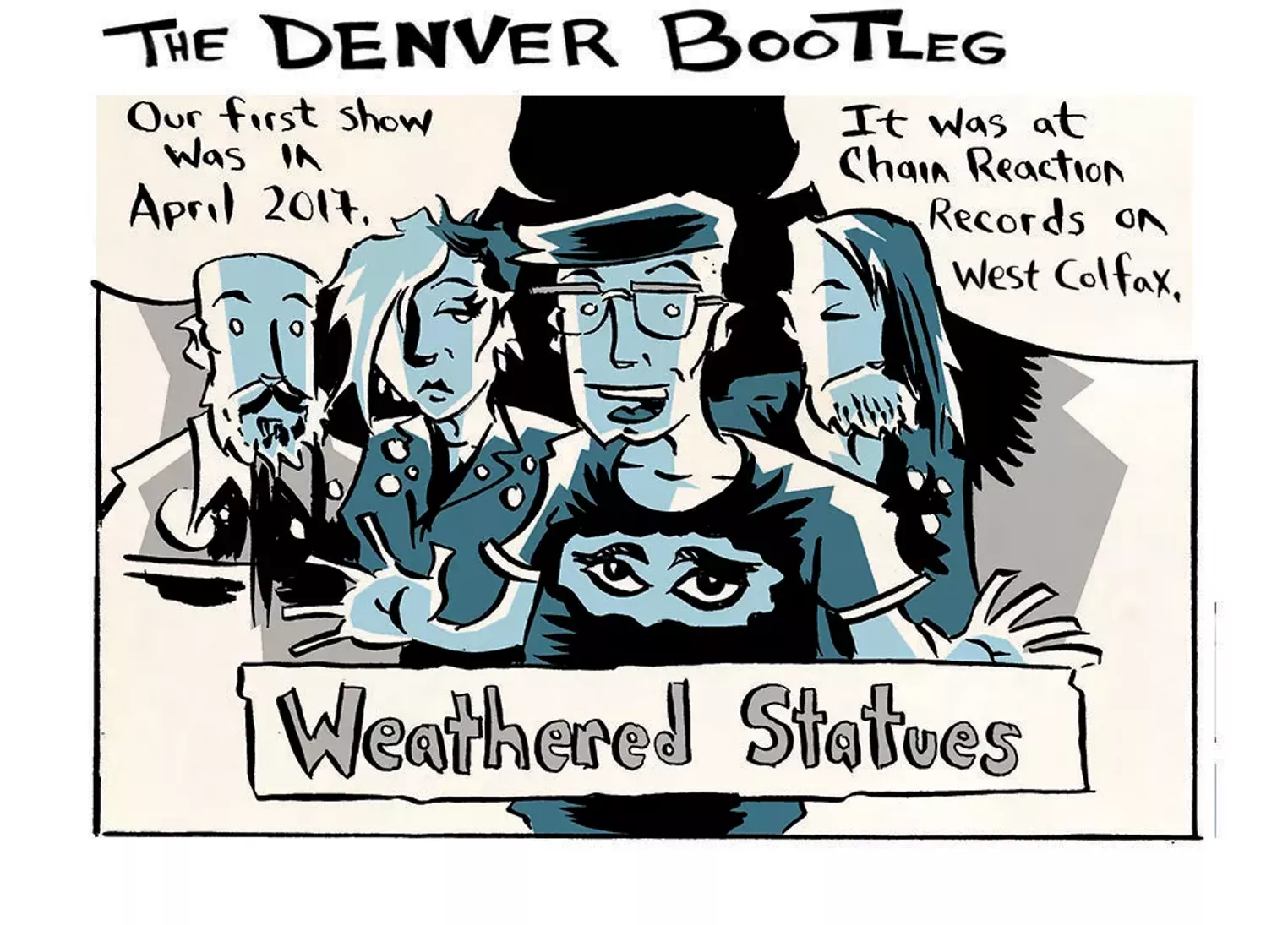 Jason Heller on Weathered Statues First Concert Westword