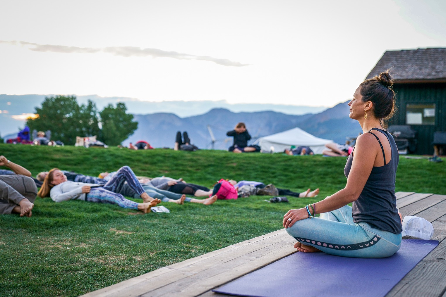 Photos Telluride Yoga Festival Draws 1,000 People to Mountain Town