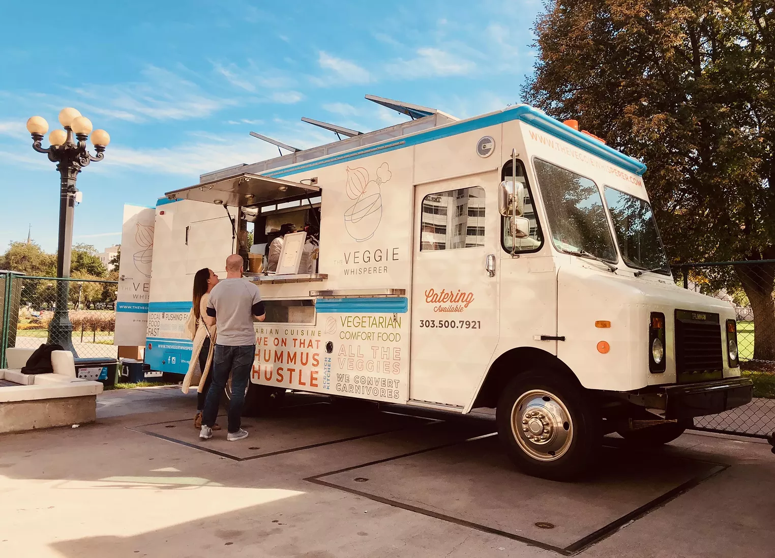 The Veggie Whisperer Food Truck Serves Mediterranean Cuisine on the