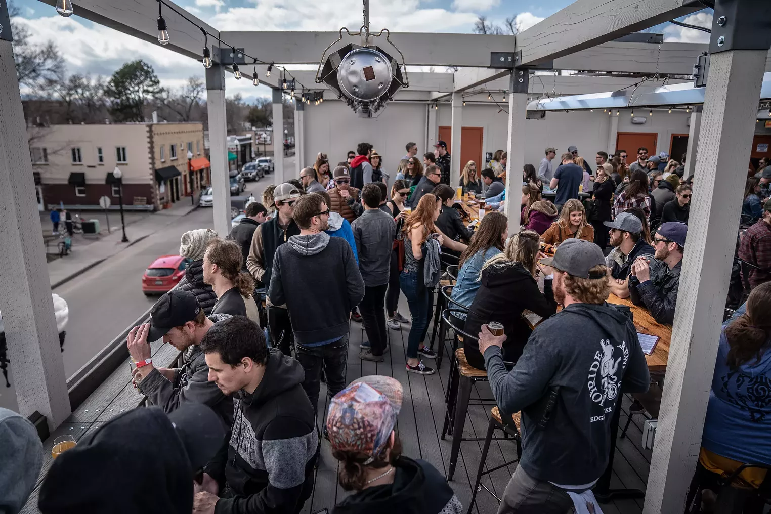 Photos Joyride Brewing Adds a Rooftop Patio Overlooking Sloan's Lake