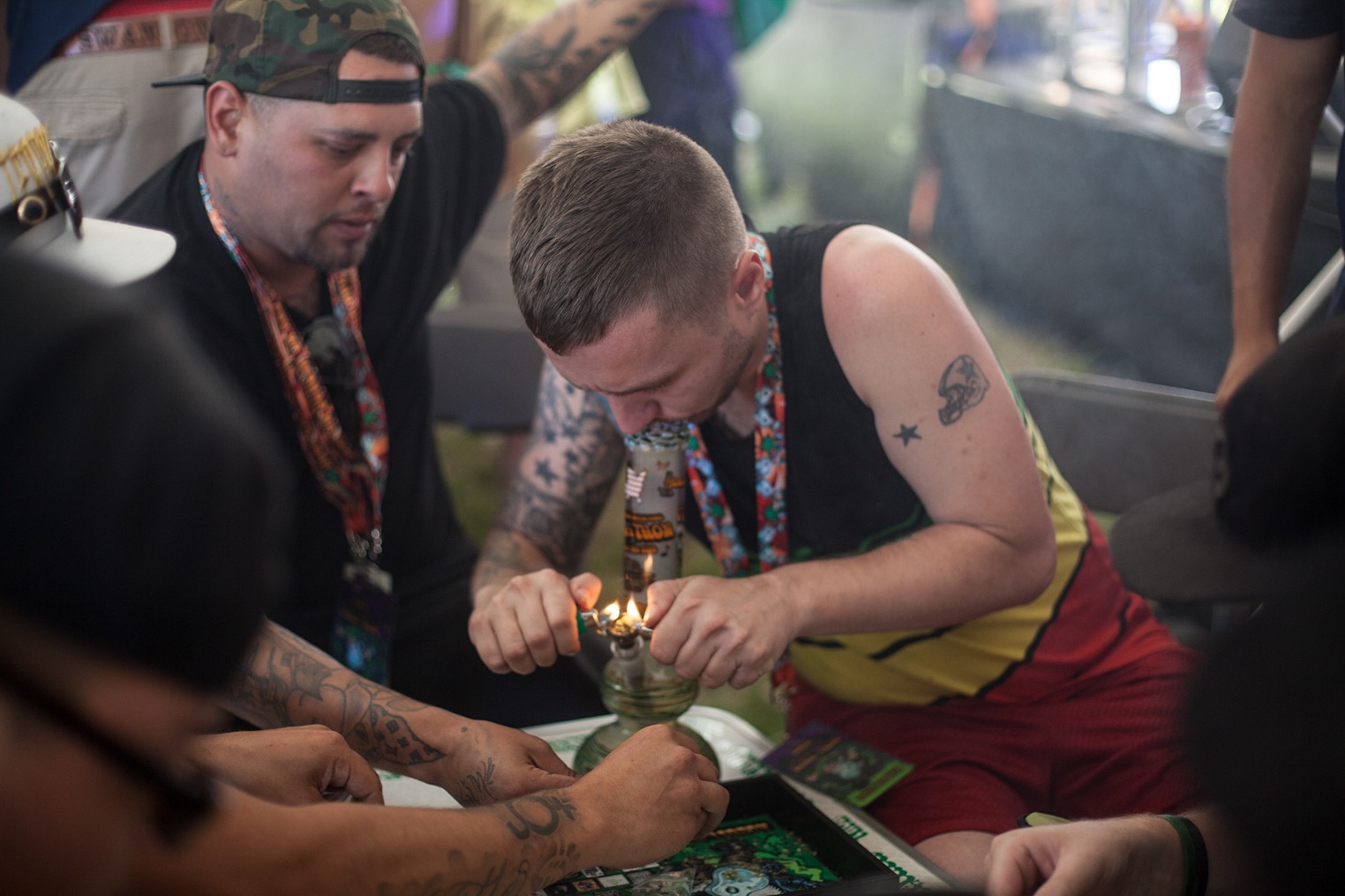 Competitive Weed Smokers Burned Through the Bong-A-Thon