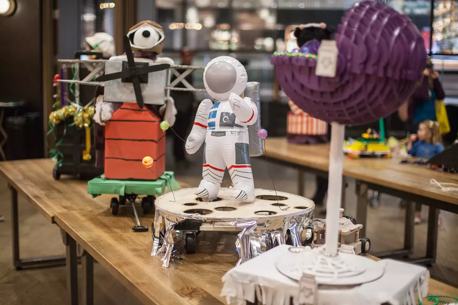 Denver Dairy Block District Hosted A Petit Parade for Mardi Gras Westword