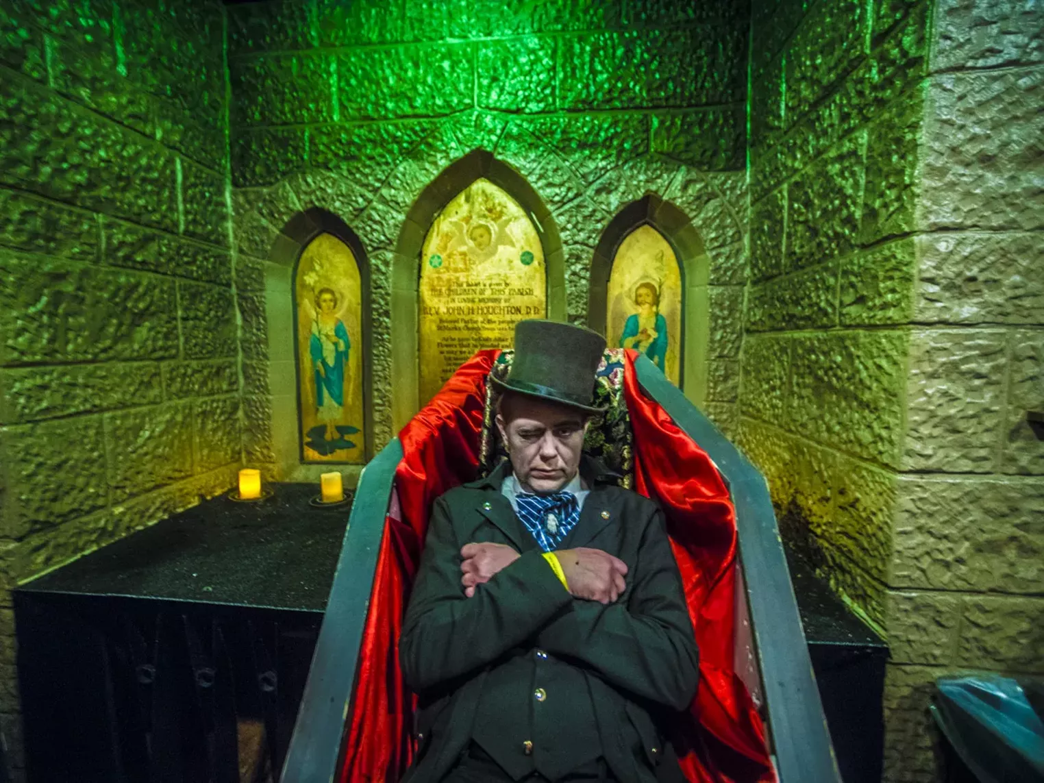 Photos of the Blood and Roses Vampire Ball at the Church in