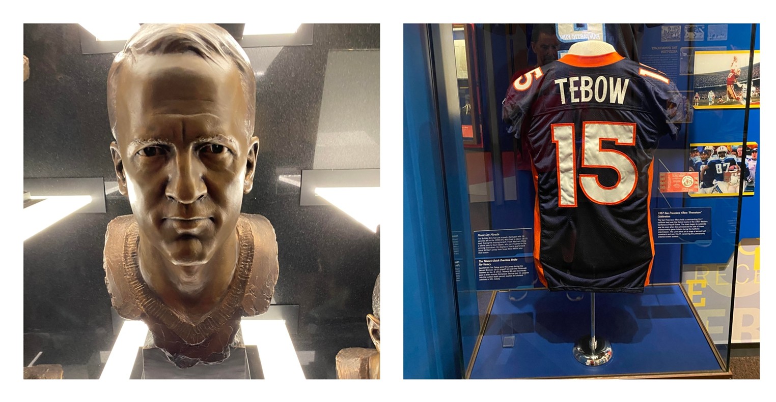 Denver Broncos Photo Tour of the Pro Football Hall of Fame