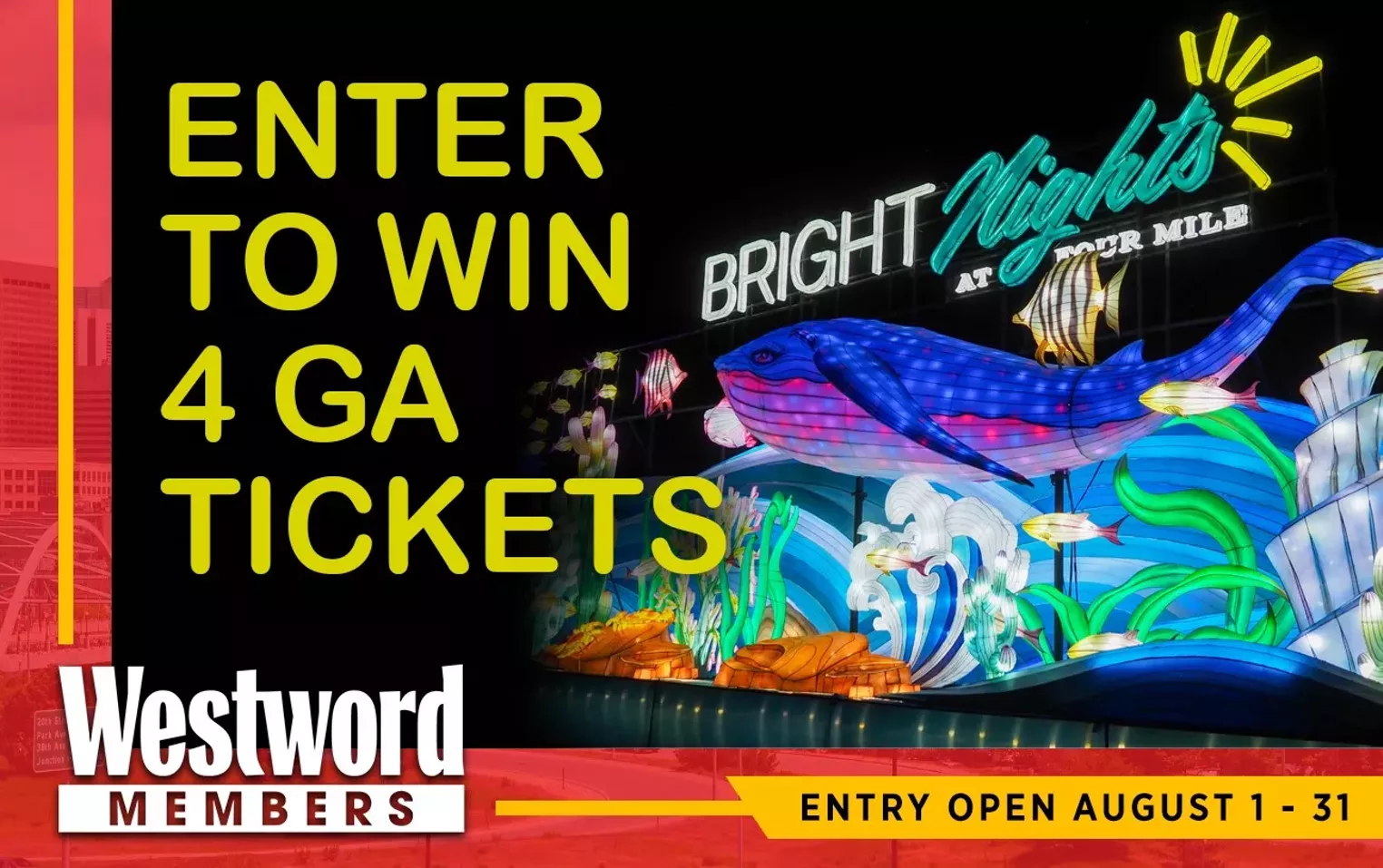Enter to win four GA tickets to Bright Nights at Four Mile Historic Park! - Vimarsana News