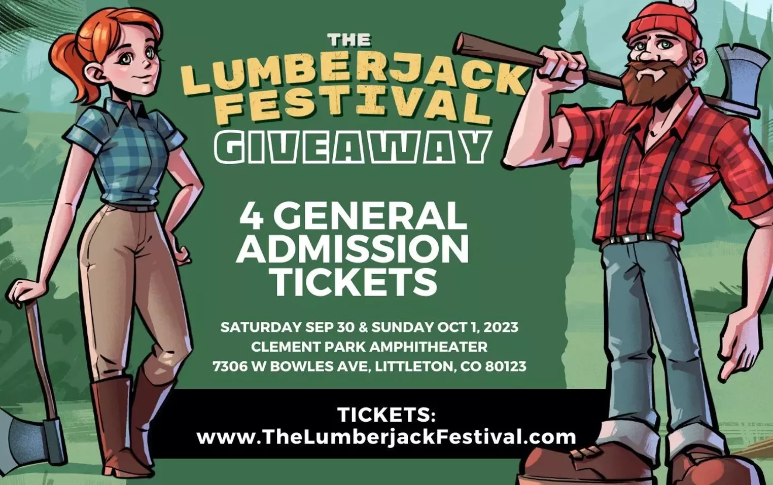 Enter to win 4 GA tickets to The Lumberjack Festival on Sep 30 & Oct 1! - Vimarsana News