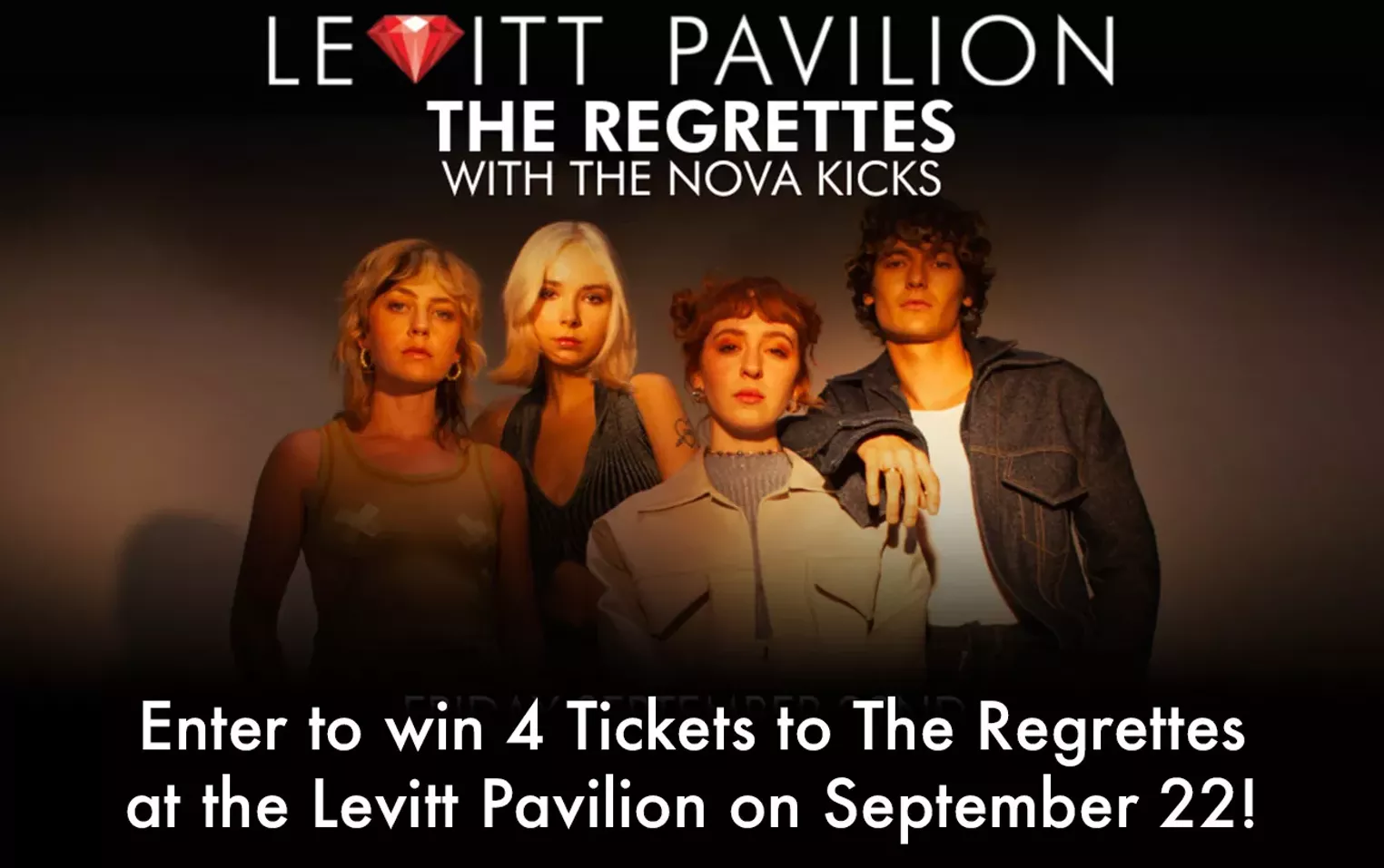 Enter to win 4 The Regrettes tickets at the Levitt Pavilion on September 22! - Vimarsana News