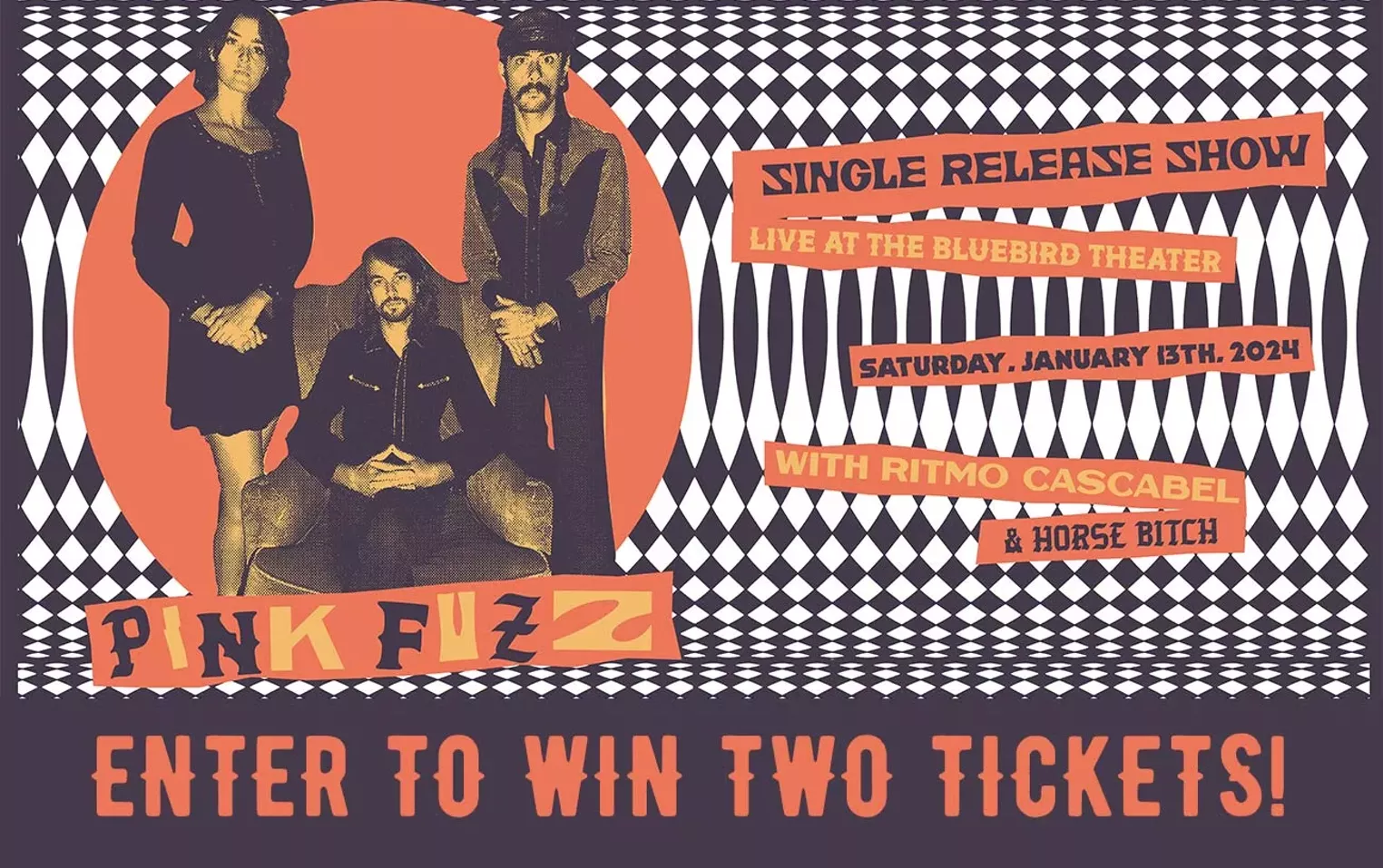 Enter to win two tickets to Pink Fuzz at the Bluebird Theater on January 13! - Vimarsana News