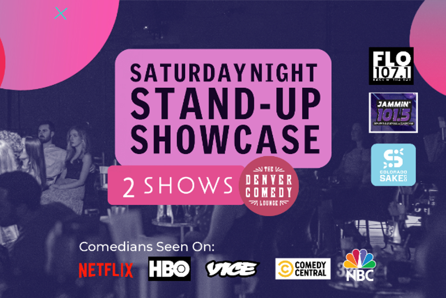 The Denver Comedy Lounge Saturday Night StandUp Comedy, Comedy