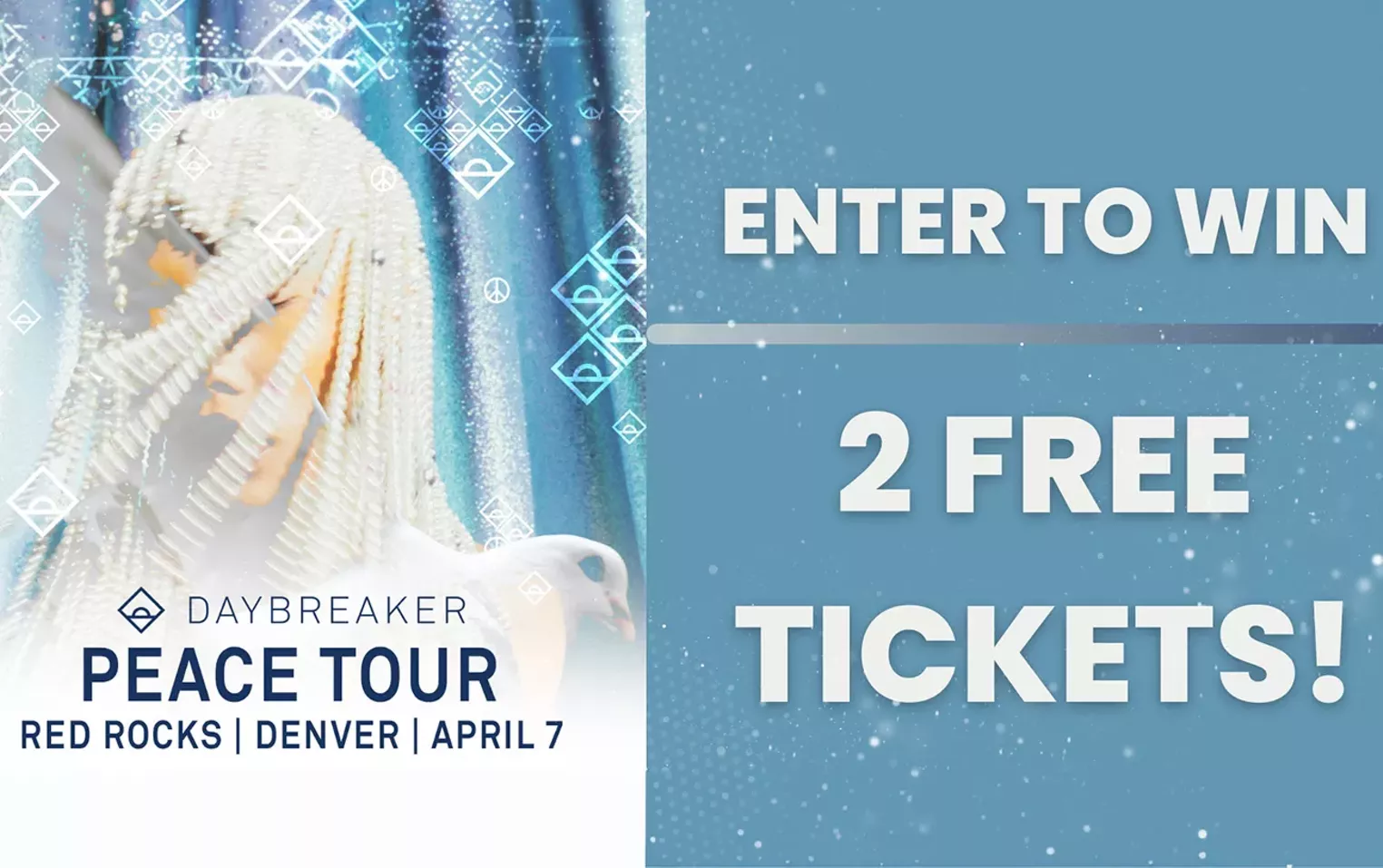 Enter to win two tickets to the DAYBREAKER PEACE TOUR on April 7, from 9 a.m. to 12 p.m. - Vimarsana News