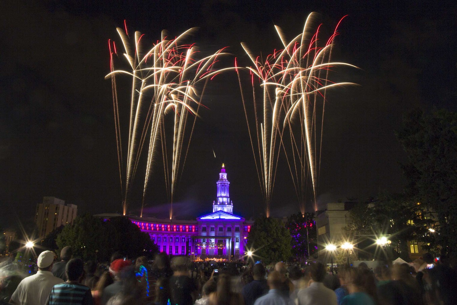 Independence Eve Celebration in Civic Center Park Denver Denver