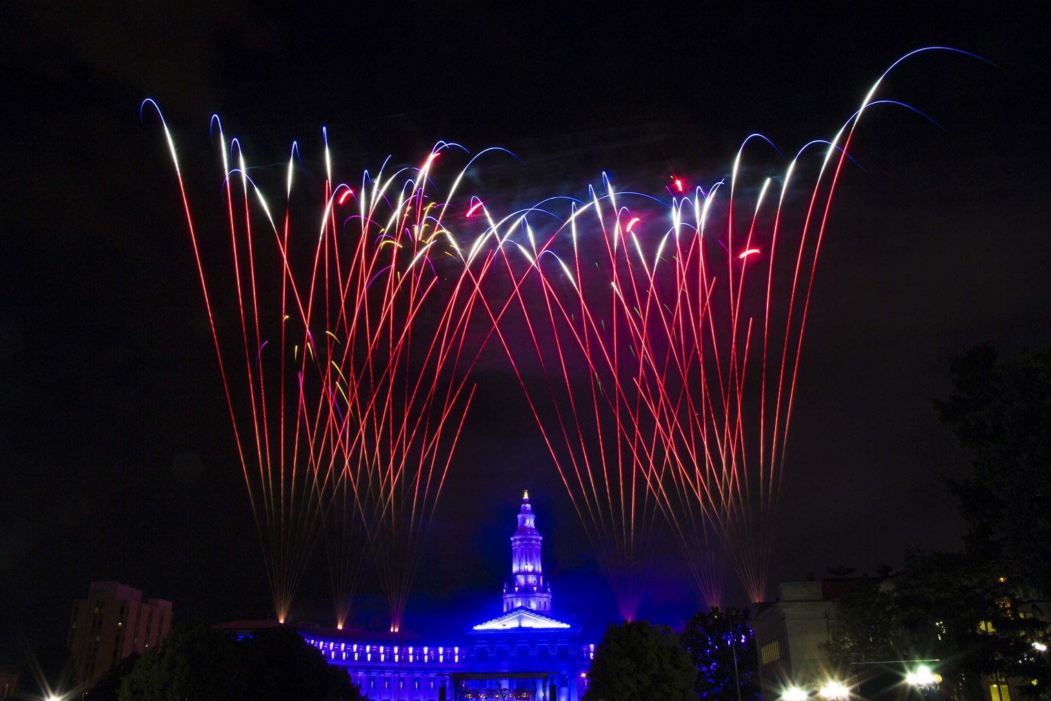 Independence Eve Celebration in Civic Center Park Denver Denver