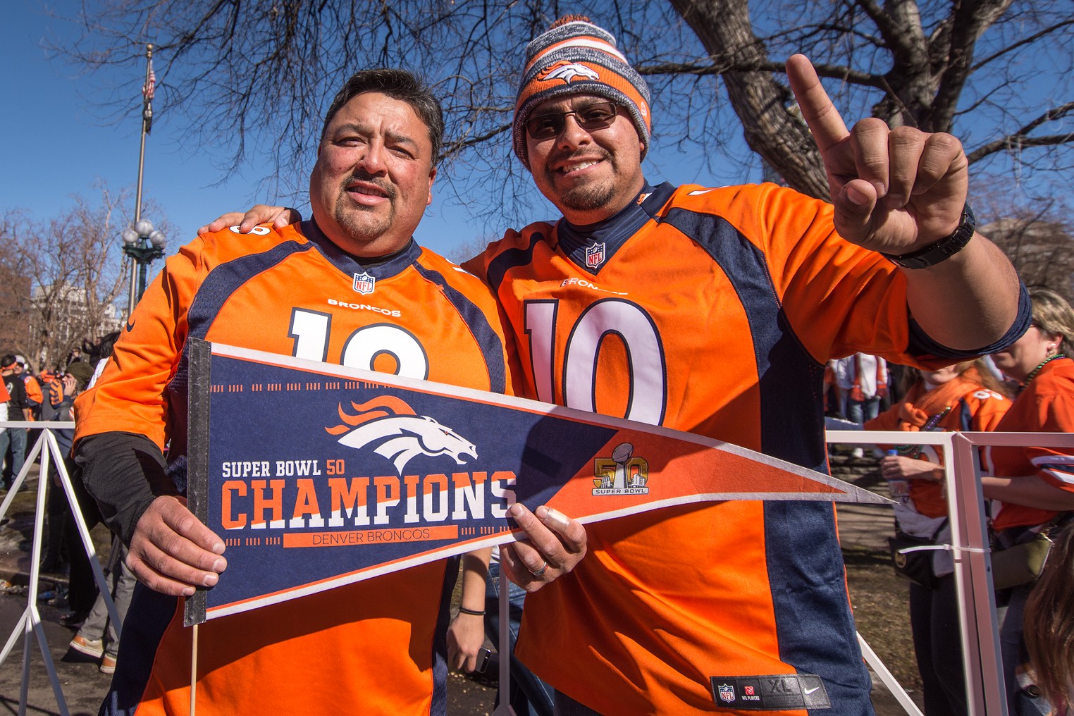 Denver Broncos Jacket  Broncos Super Bowl Orange Jacket