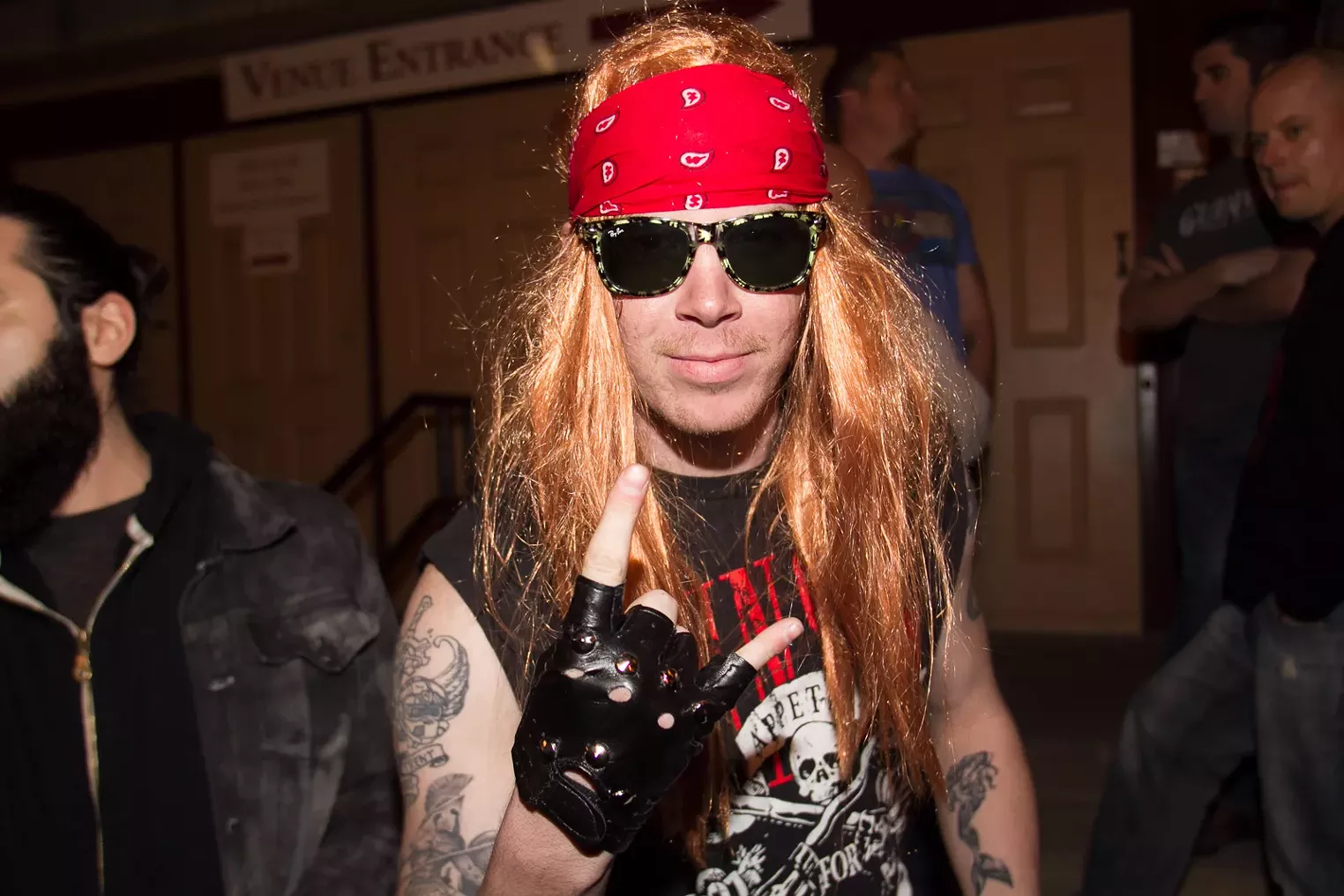 Big Hair and Tongues Out for Steel Panther at the Fillmore Denver