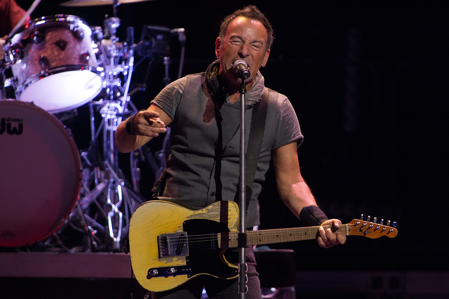 Bruce Springsteen and the E Street Band Play The River at Pepsi Center