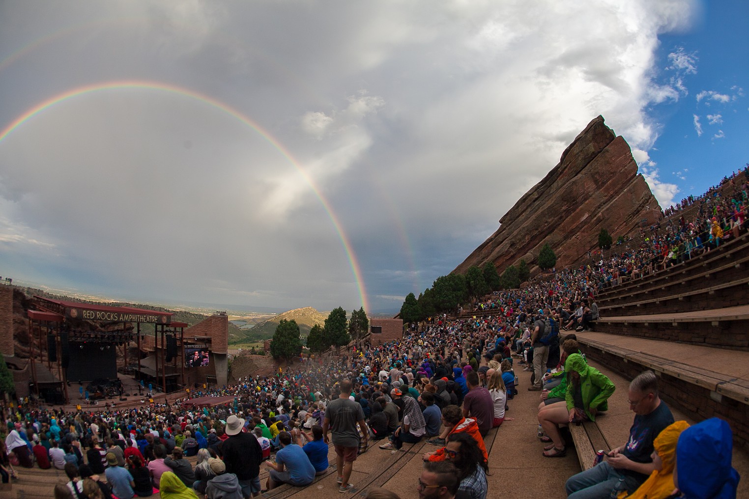 Red Rocks Amphitheatre Can Koozie - Hip Violet