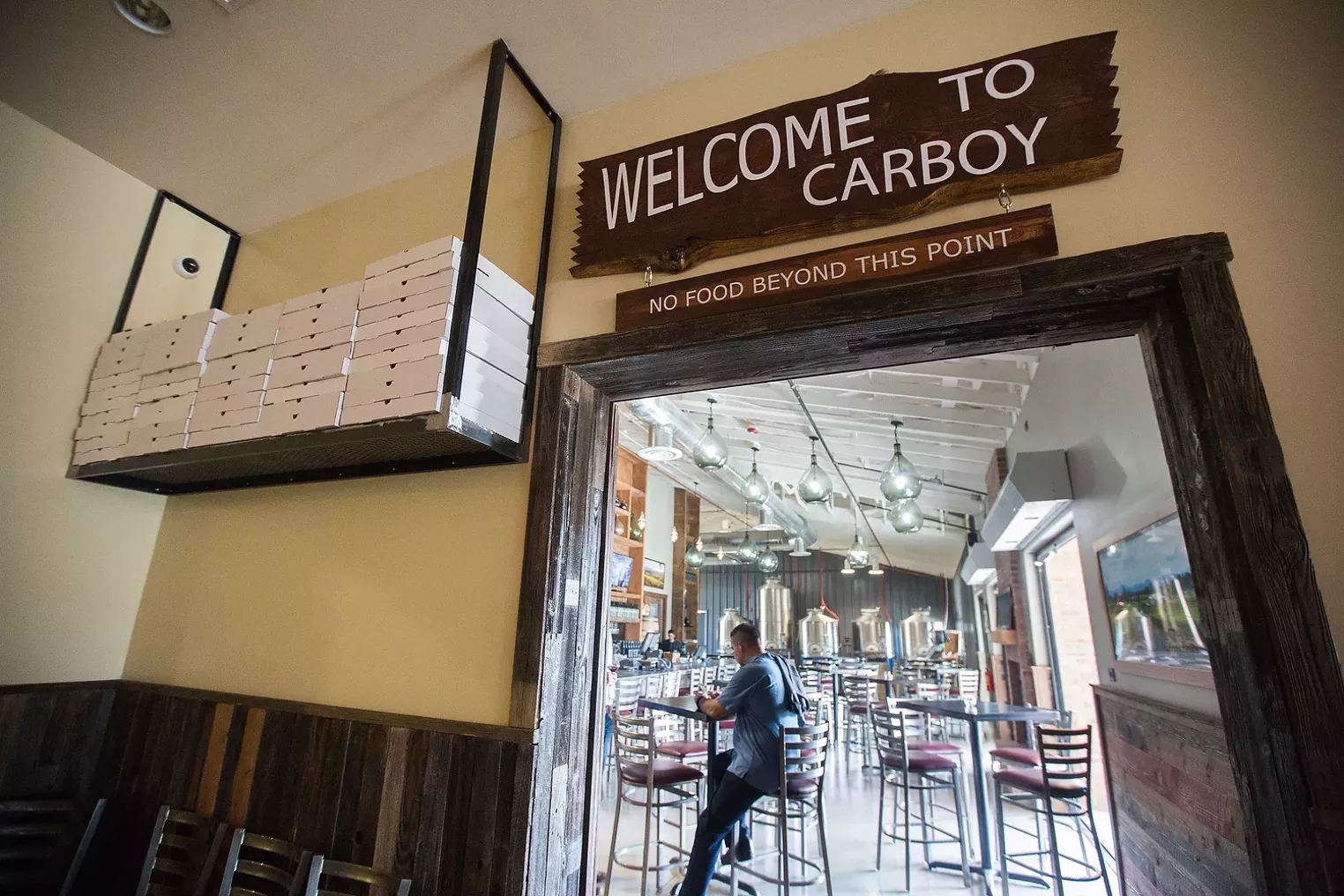 First Look Angelo's Taverna and Carboy Winery Open in Littleton