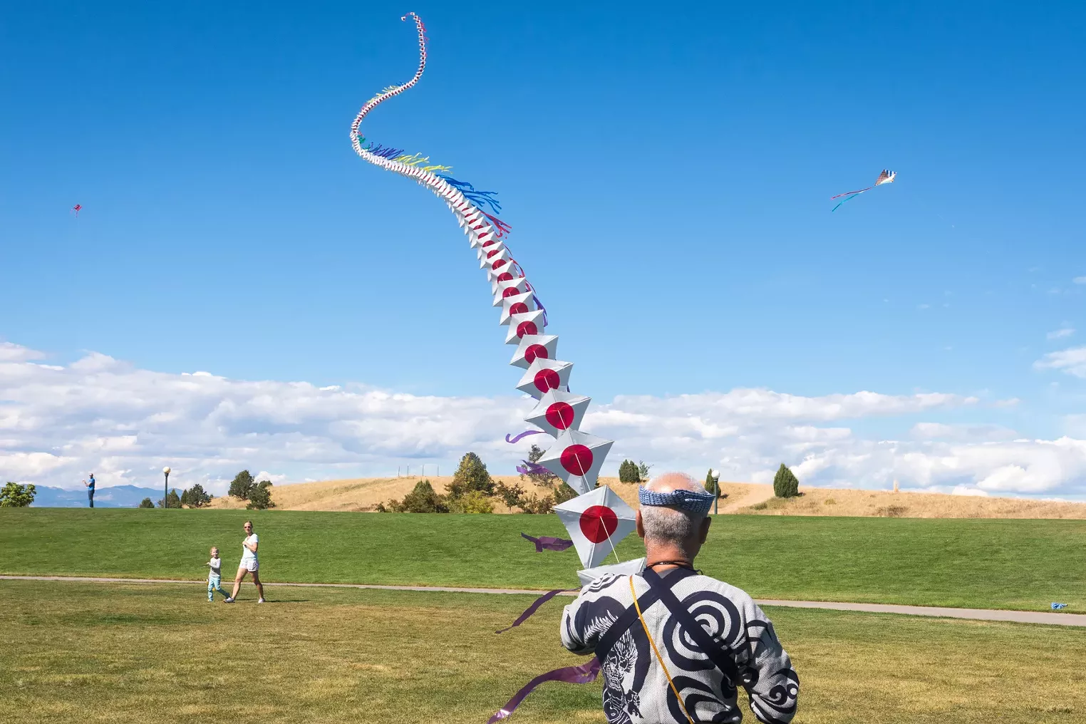 Tails Up at the Japanese Kite Flying Festival Denver Denver