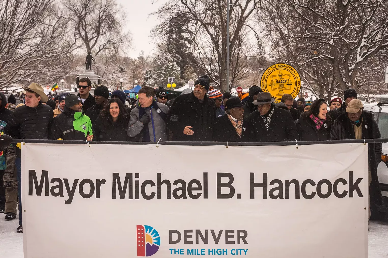 Martin Luther King Jr. Marade Marches Through Denver Denver Denver