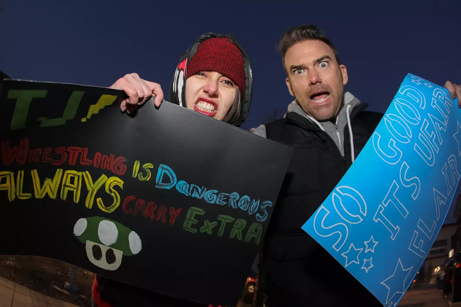 WWE's 1STBANK Center Parking Lot Smackdown Denver Denver Westword