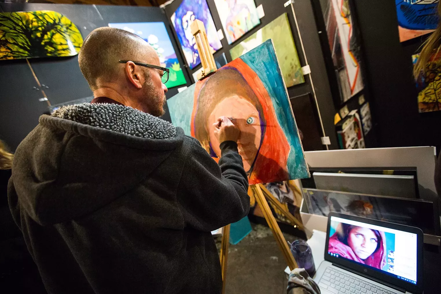 Sweet! The Pancakes & Booze Art Show at City Hall Denver Denver Westword The Leading