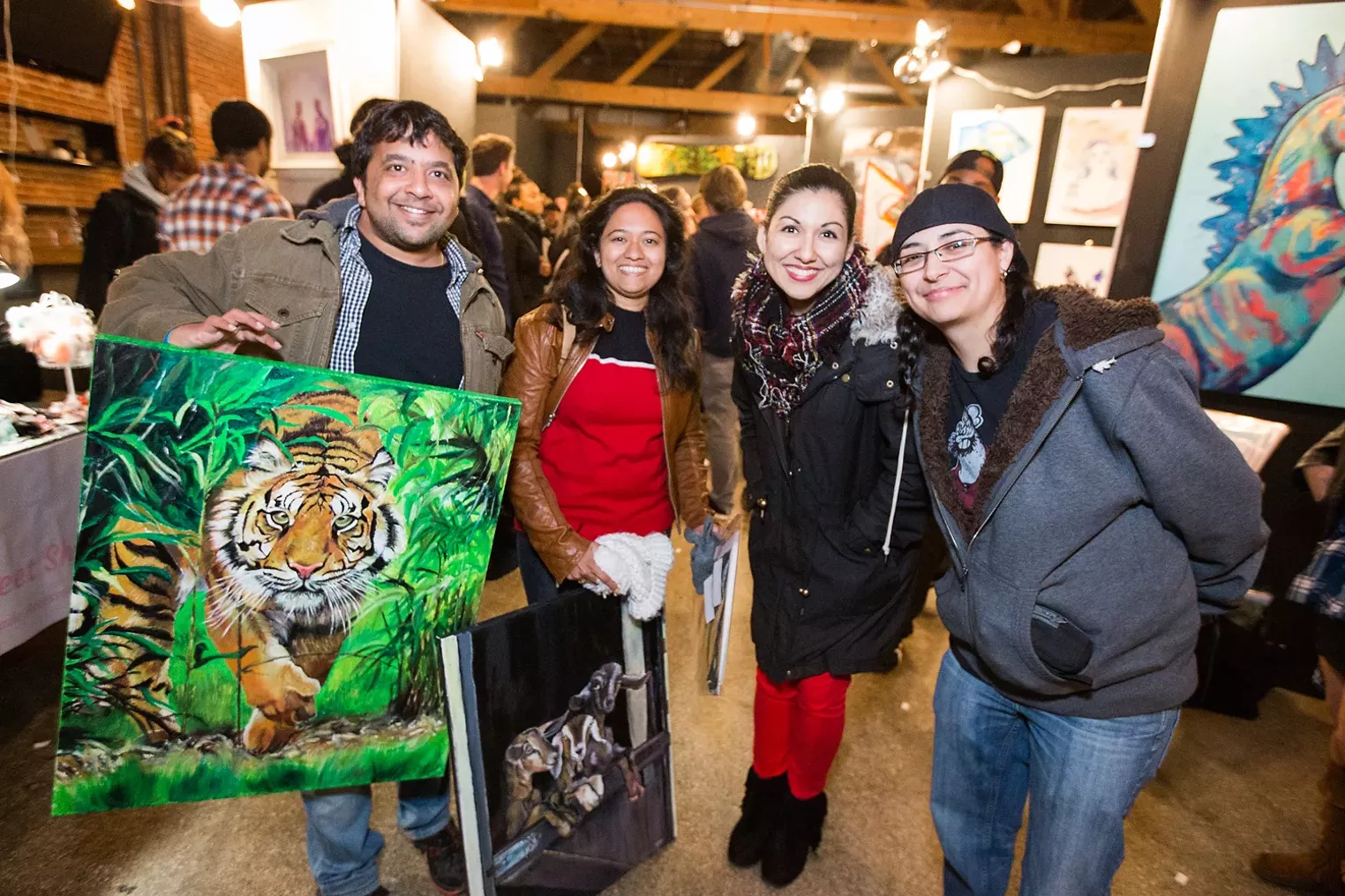 Sweet! The Pancakes & Booze Art Show at City Hall Denver Denver Westword The Leading