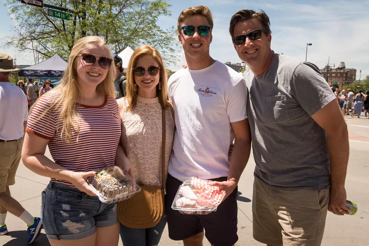 People Flood Larimer Square for the Denver Chalk Art Festival Denver
