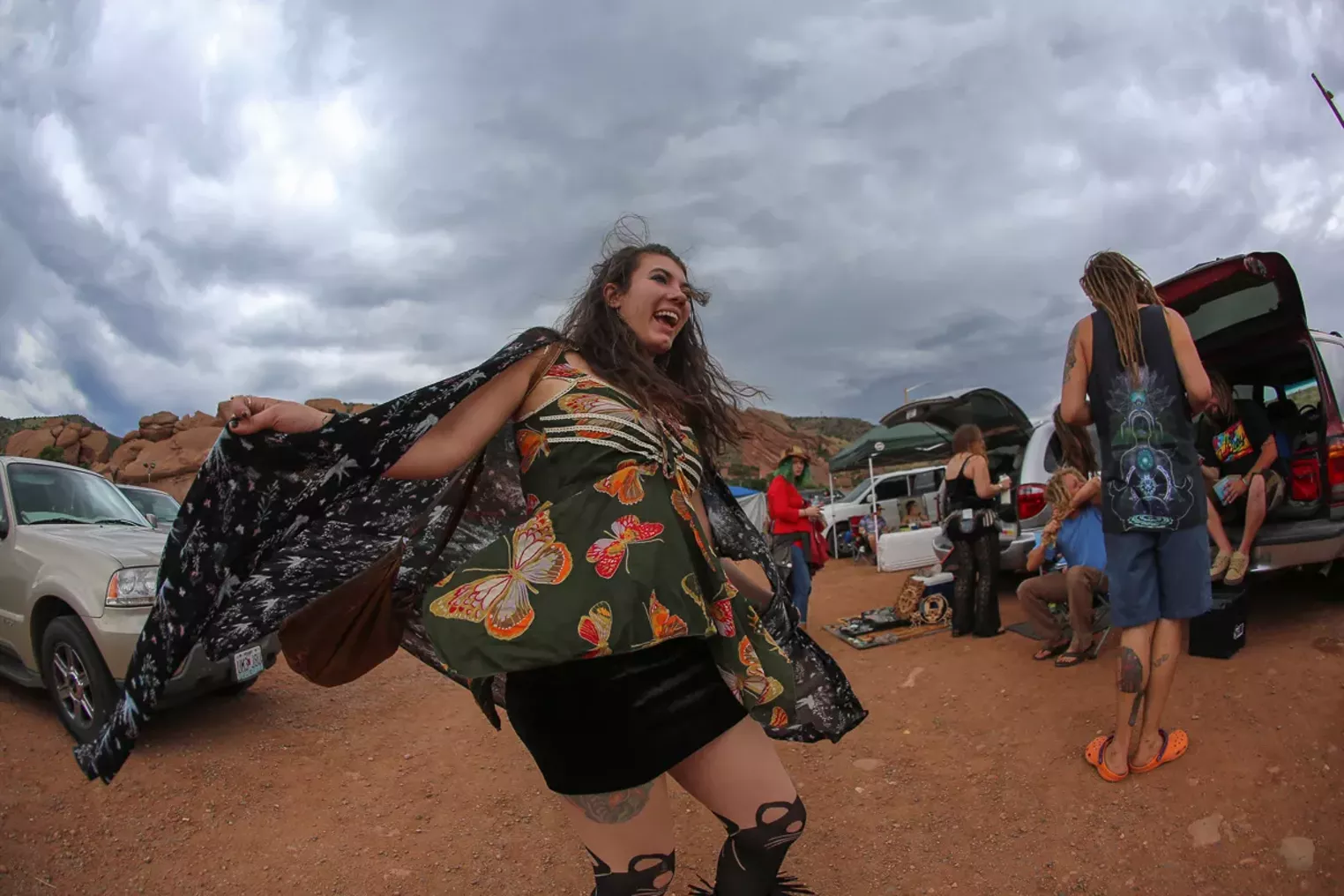 All the Hippies Were Down With String Cheese Incident at Red Rocks