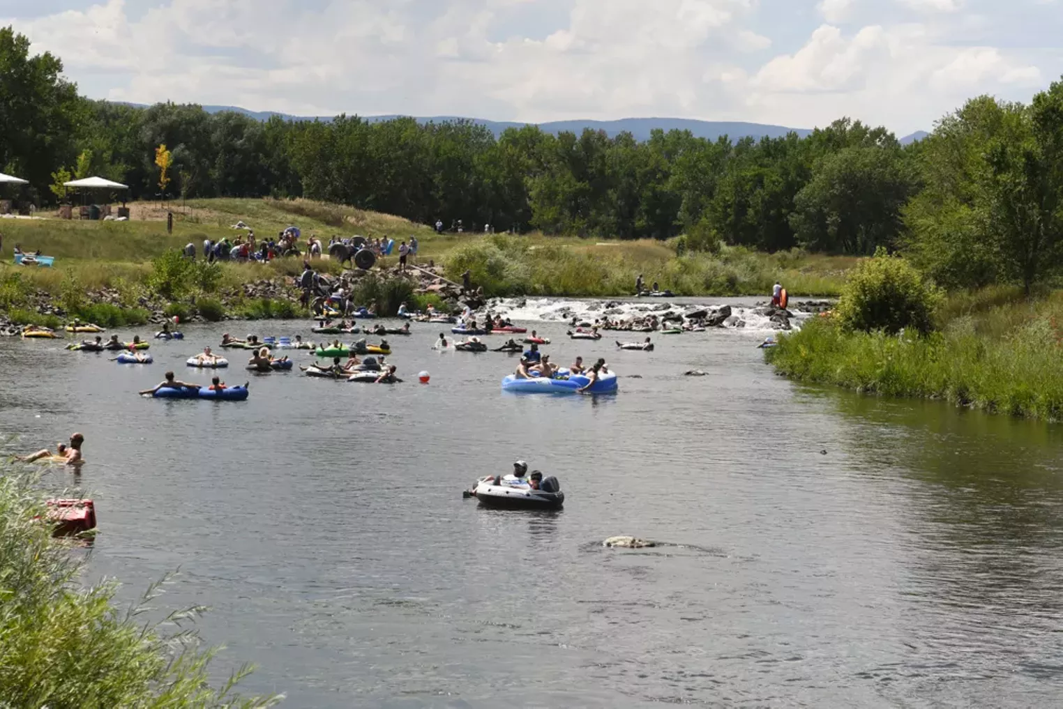 This Weekend's Chillest Party Tubing Down the Platte River Denver
