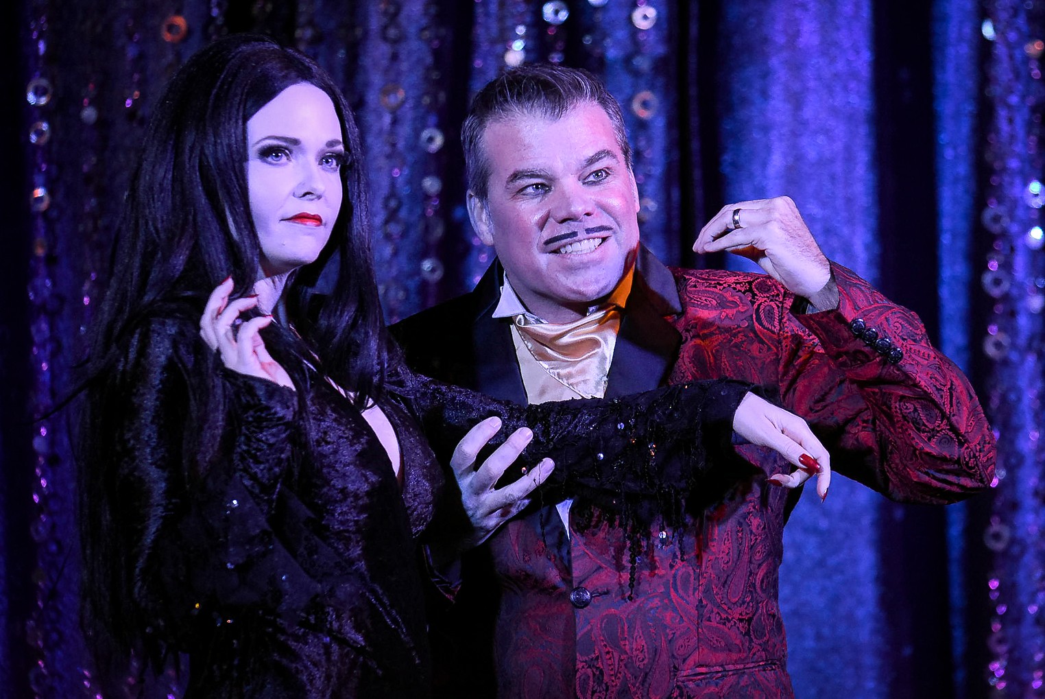 Addams Family Burlesque Ball Haunts the Clocktower on Halloween ...