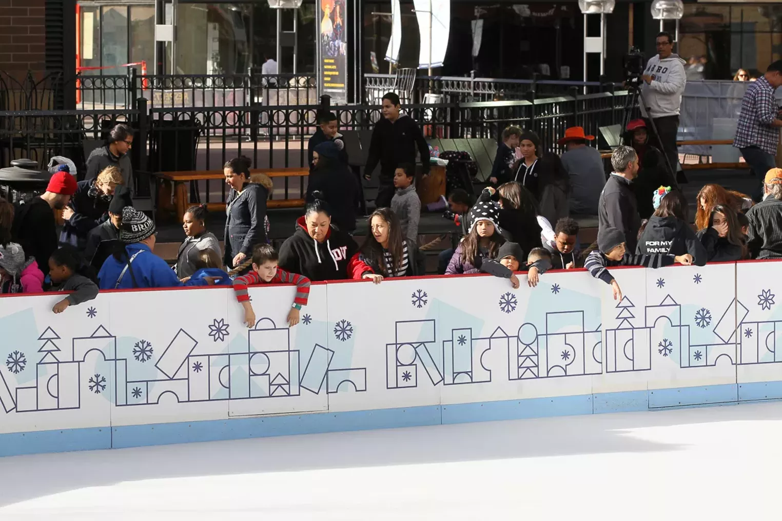 Ice Skating Rink at Skyline Park Opens for Holidays Denver Denver