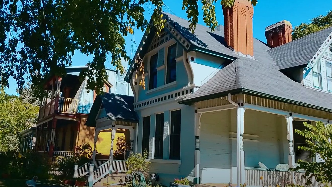 One of the many homes in Curtis Park from the 2018 Tour.