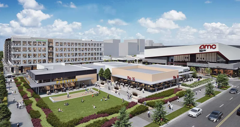 Image: A rendering of how the new 9+CO development will look when completed.