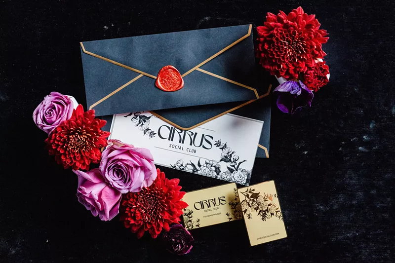 Image: Blue envelope invititation