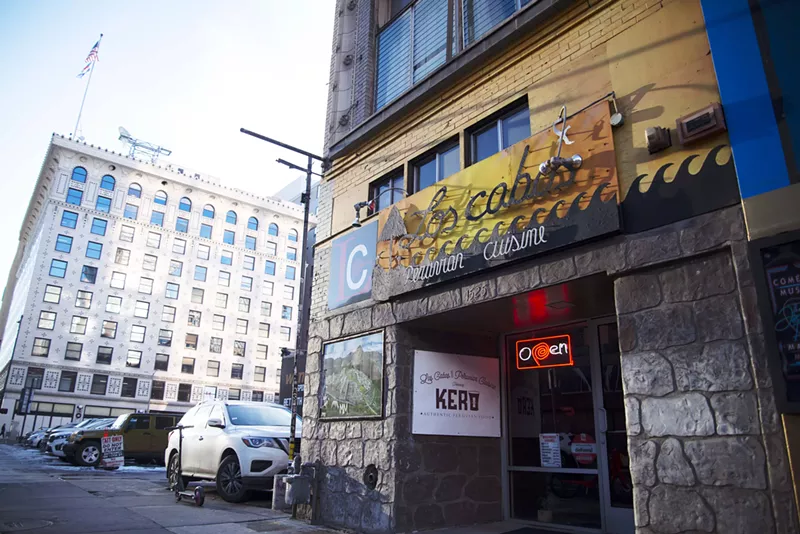 Image: Los Cabos sits near the corner of 15th and Champa Streets.