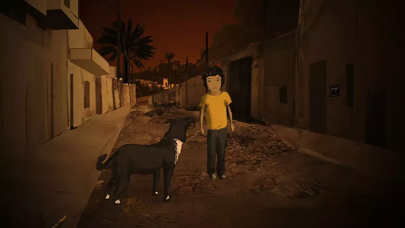 Image: Boy From War, an autobiographical coming-of-age story, will be filmmaker Usama Alshaibi's first animation.
